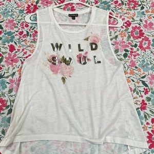 Express WILD SOUL tank top XS